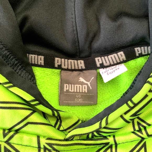 Puma Graphic Pullover Hoodie size Youth S - Picture 5 of 5